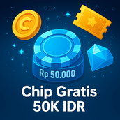Chip Gratis 50K IDR