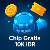 Chip Gratis 10K IDR